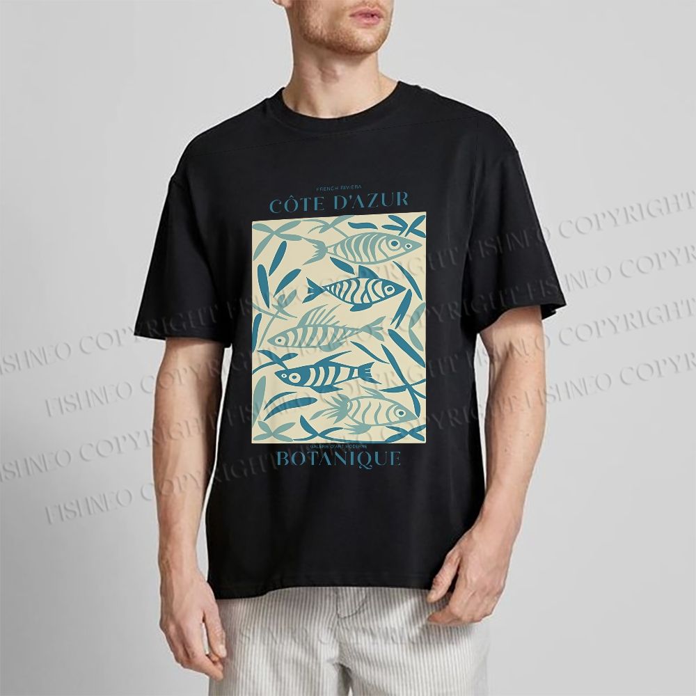 Unisex Fish Classic Cotton T-shirt