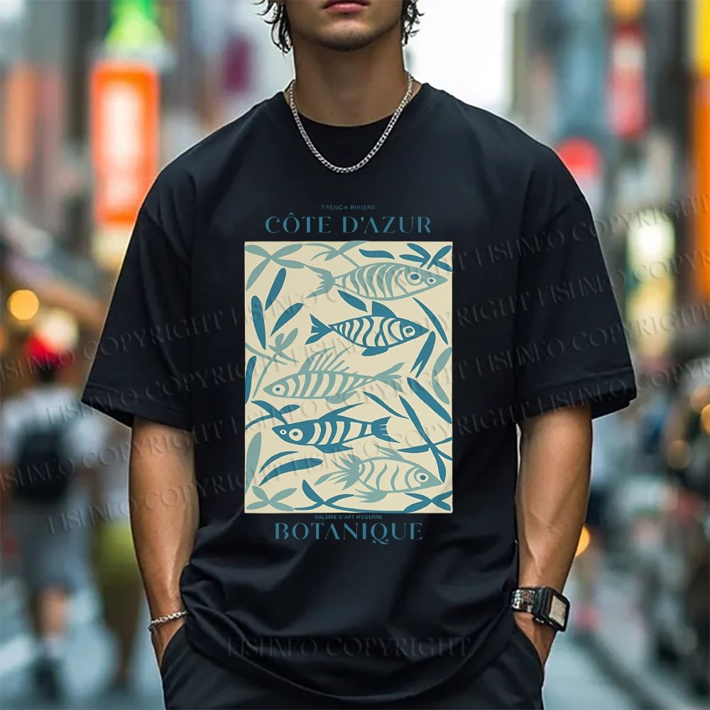 Unisex Fish Classic Cotton T-shirt