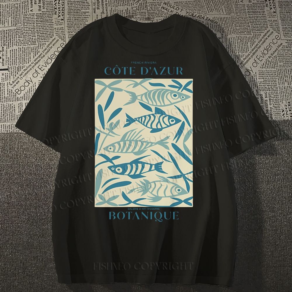 Unisex Fish Classic Cotton T-shirt