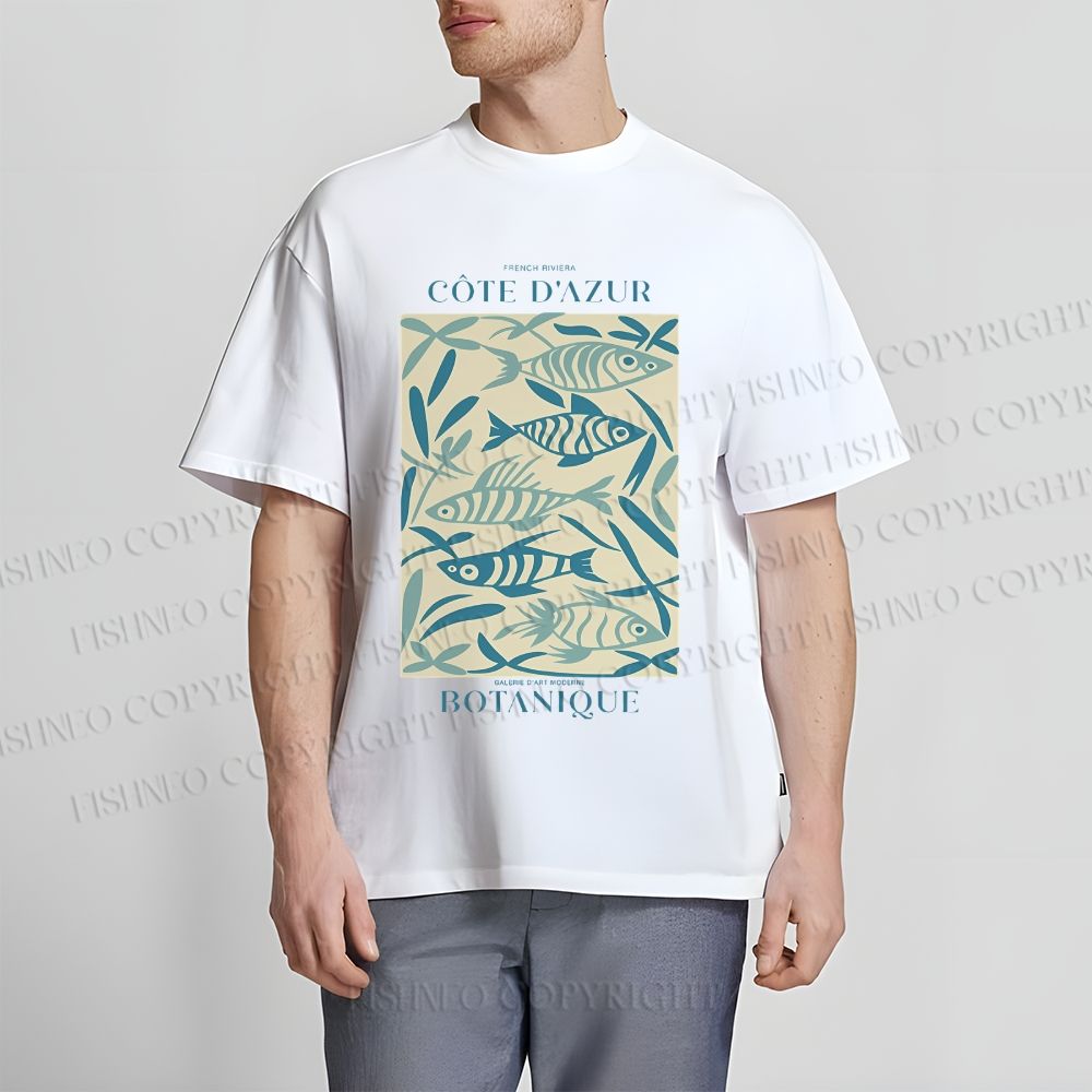 Unisex Fish Classic Cotton T-shirt