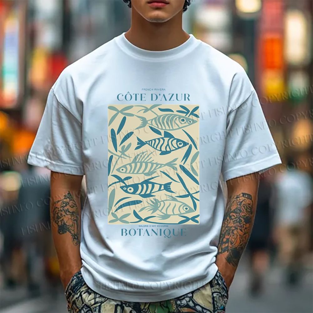 Unisex Fish Classic Cotton T-shirt