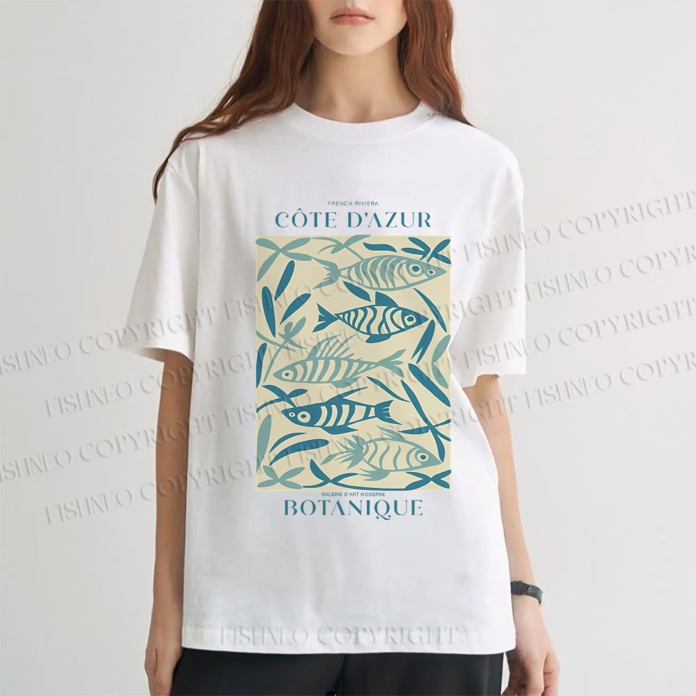 Unisex Fish Classic Cotton T-shirt
