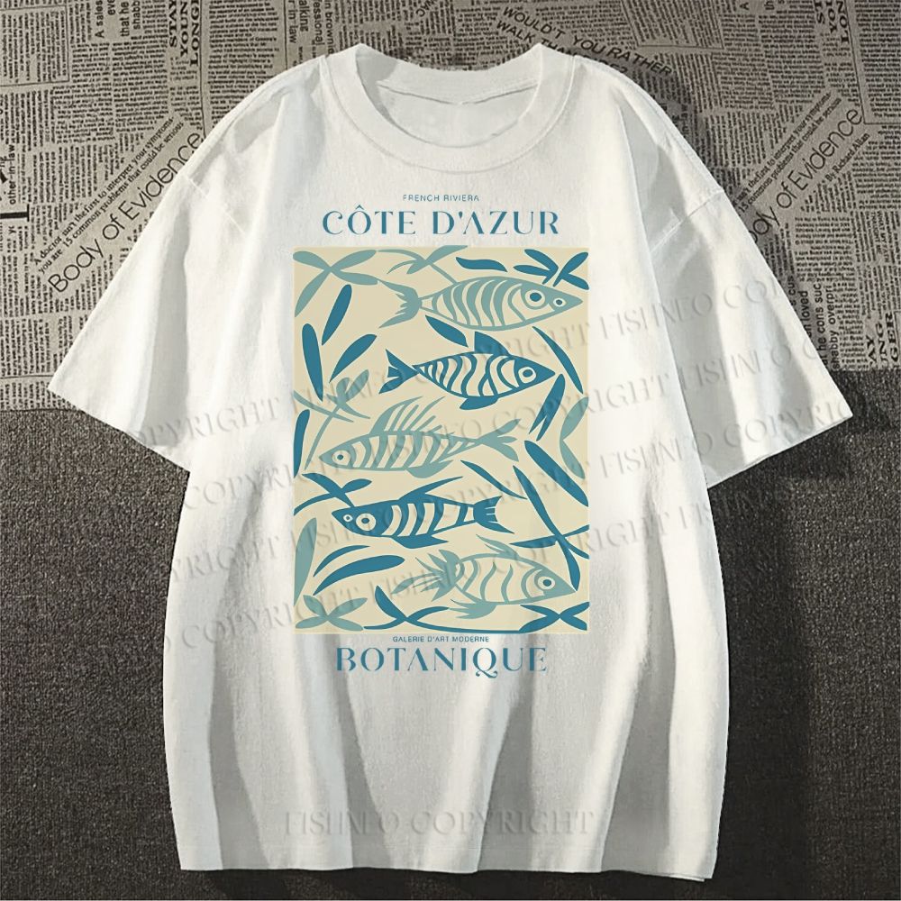 Unisex Fish Classic Cotton T-shirt