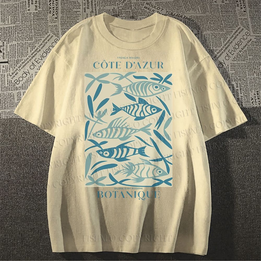 Unisex Fish Classic Cotton T-shirt