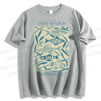 Unisex Fish Classic Cotton T-shirt