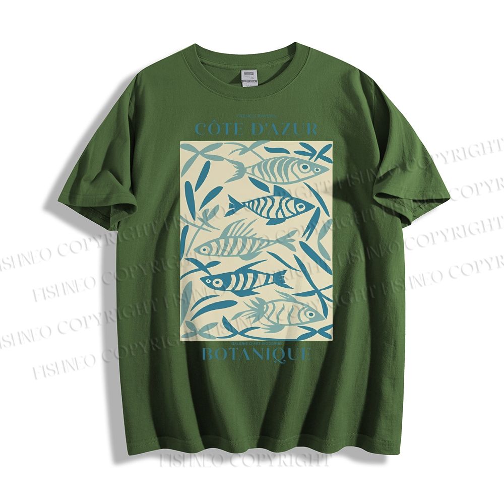 Unisex Fish Classic Cotton T-shirt