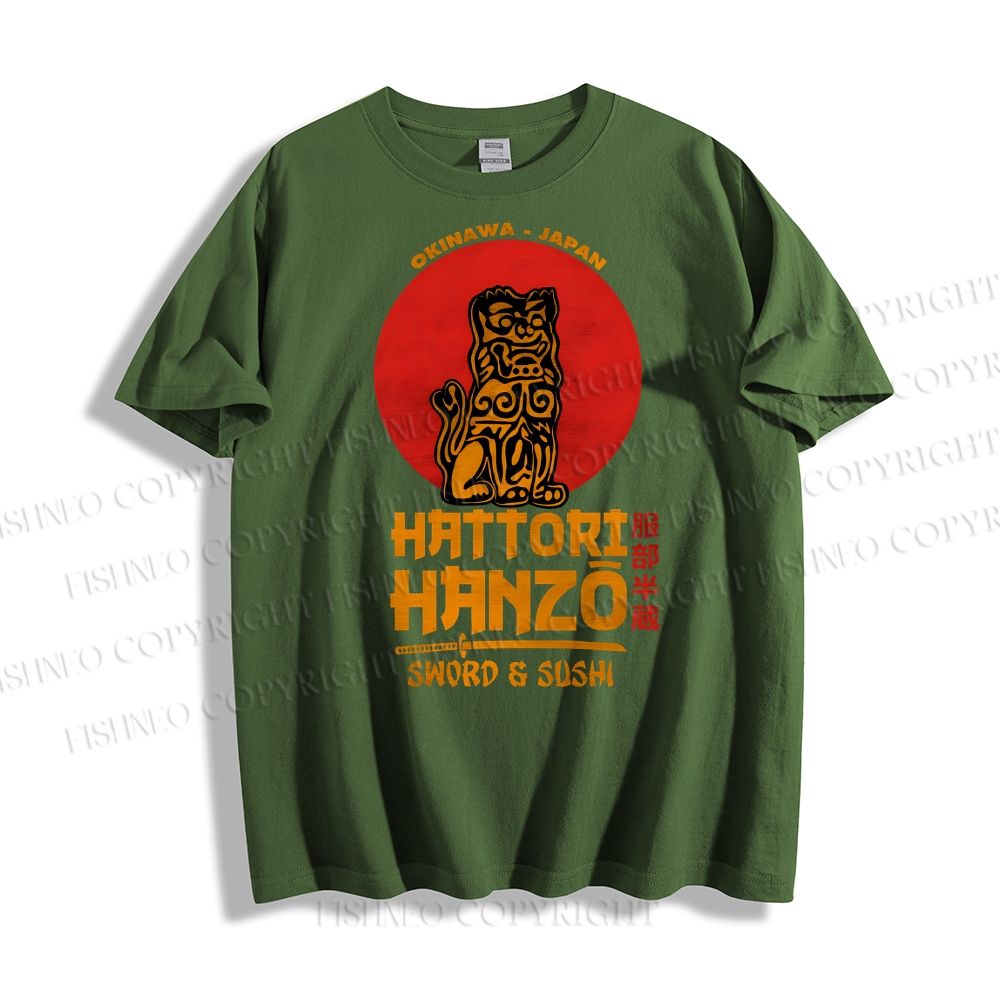 Unisex Hattori Hanzo Printed Classic Cotton T-shirt