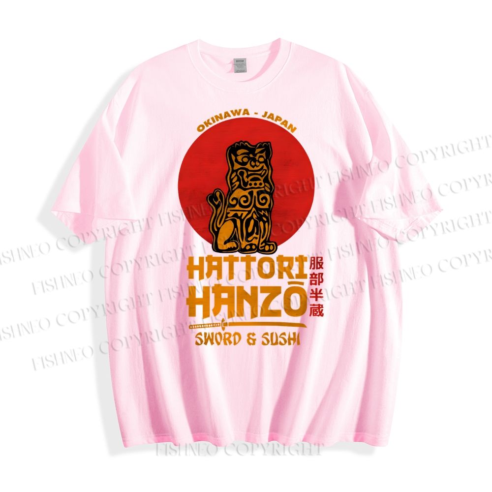Unisex Hattori Hanzo Printed Classic Cotton T-shirt