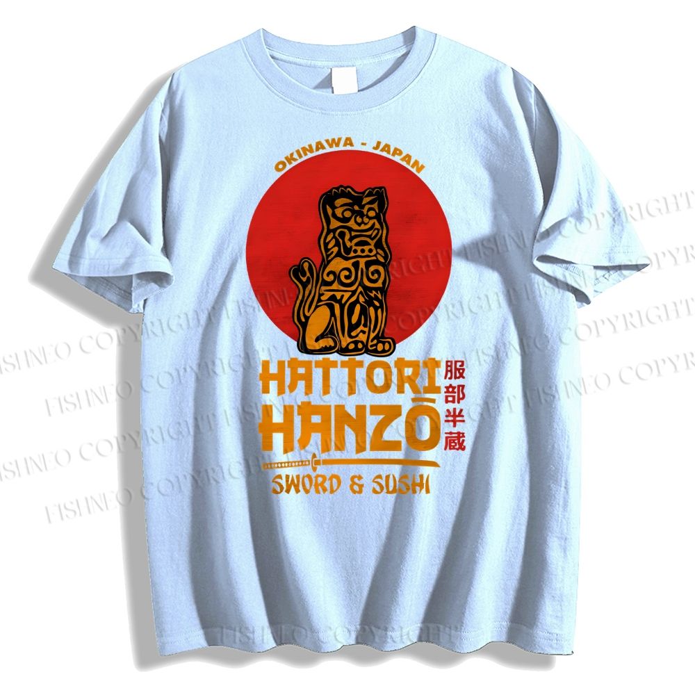 Unisex Hattori Hanzo Printed Classic Cotton T-shirt