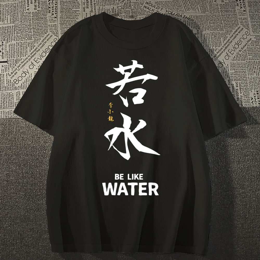 Bruce Lee Water Japanese Style Classic Tee