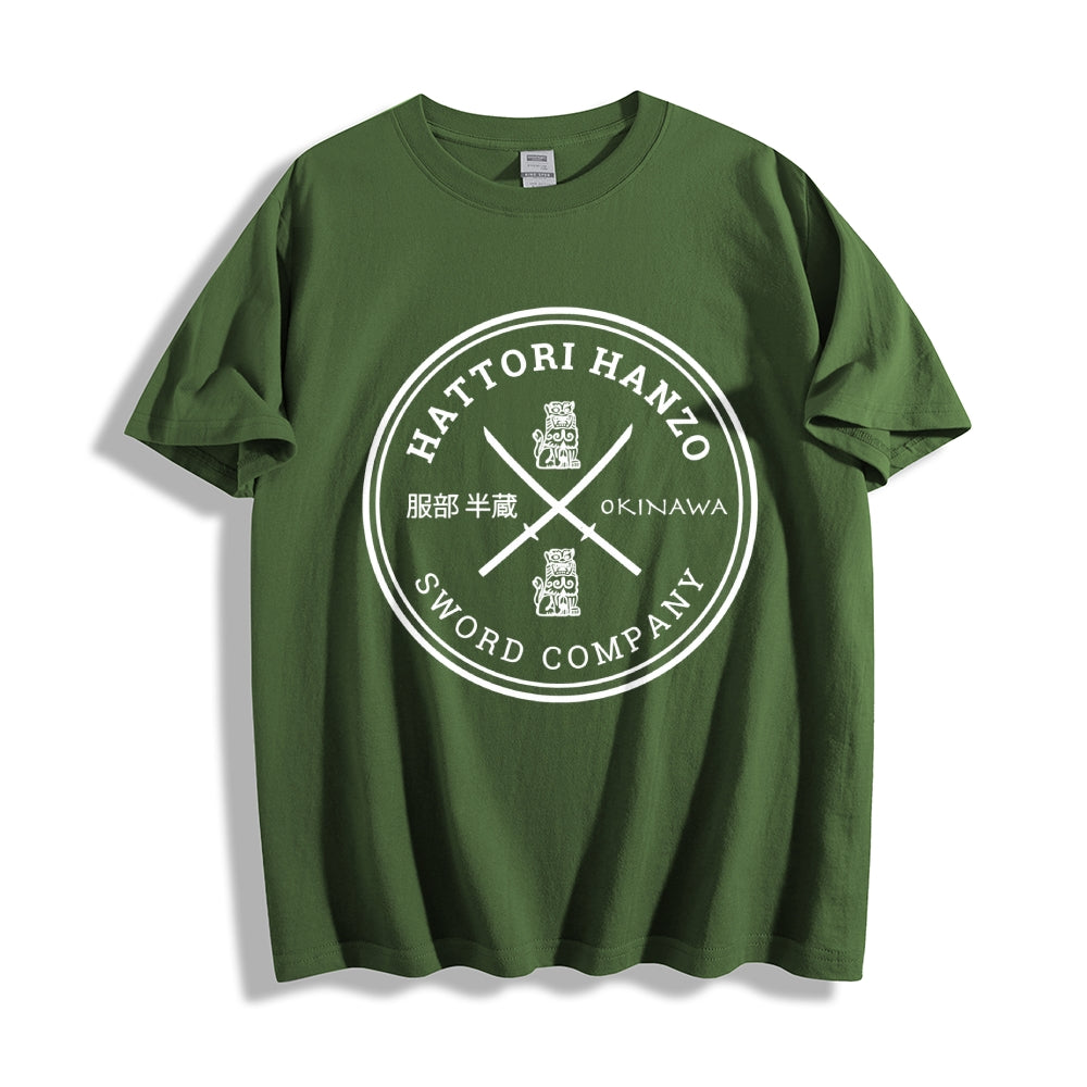 Hattori Hanzo Komainu Okinawa Sword Company Japanese Style Classic Tee