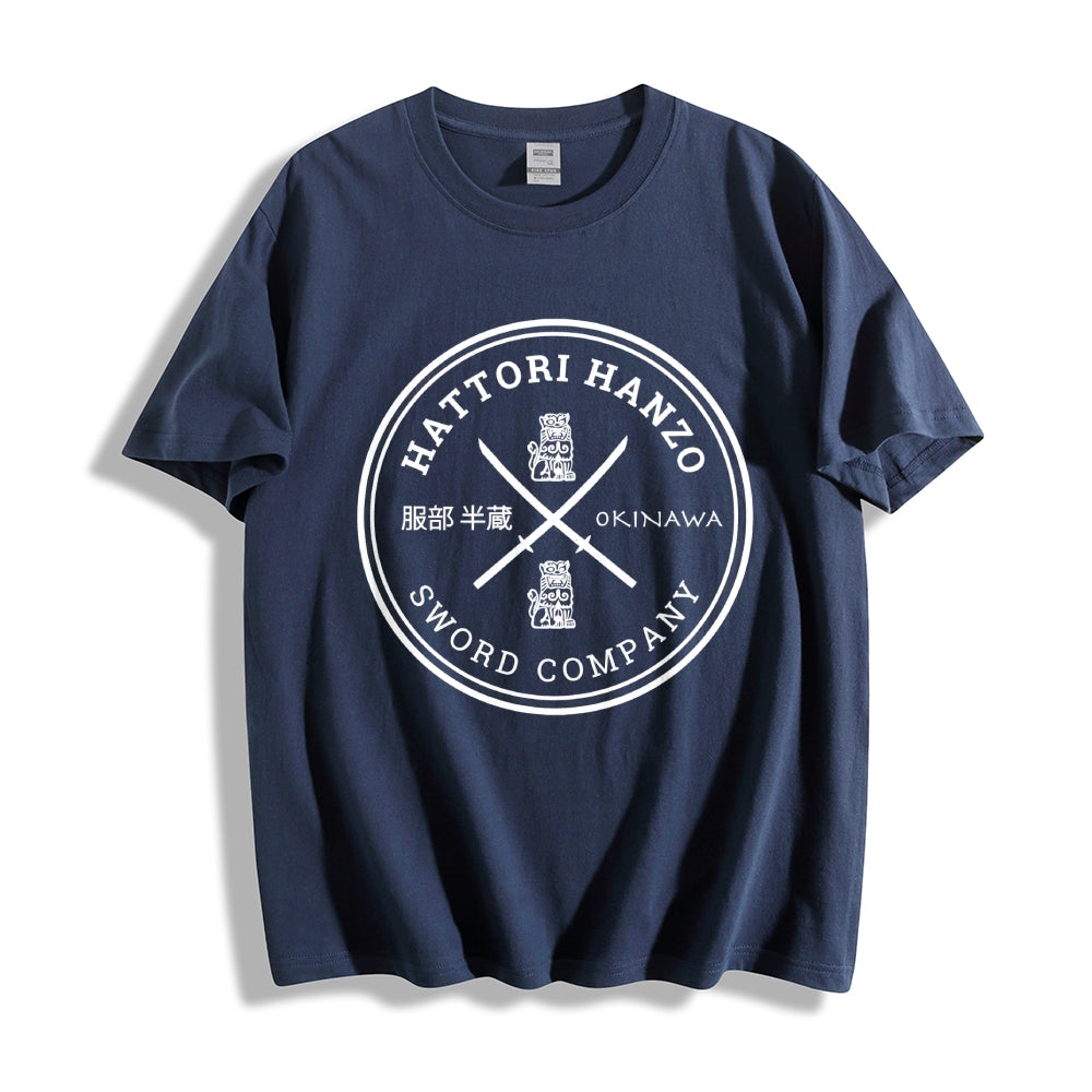 Hattori Hanzo Komainu Okinawa Sword Company Japanese Style Classic Tee