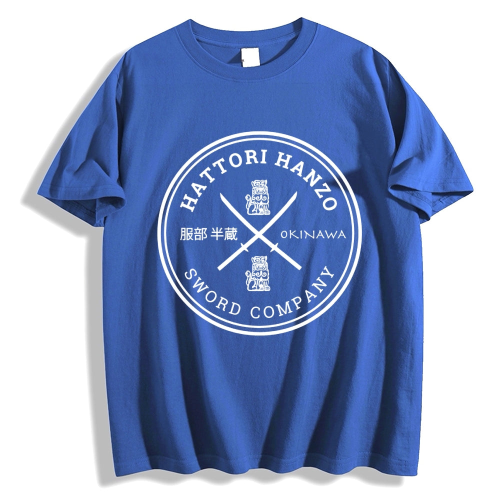 Hattori Hanzo Komainu Okinawa Sword Company Japanese Style Classic Tee