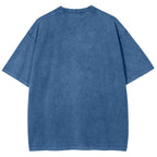 Frogs Howling To Moon Vintage Washed T-shirt