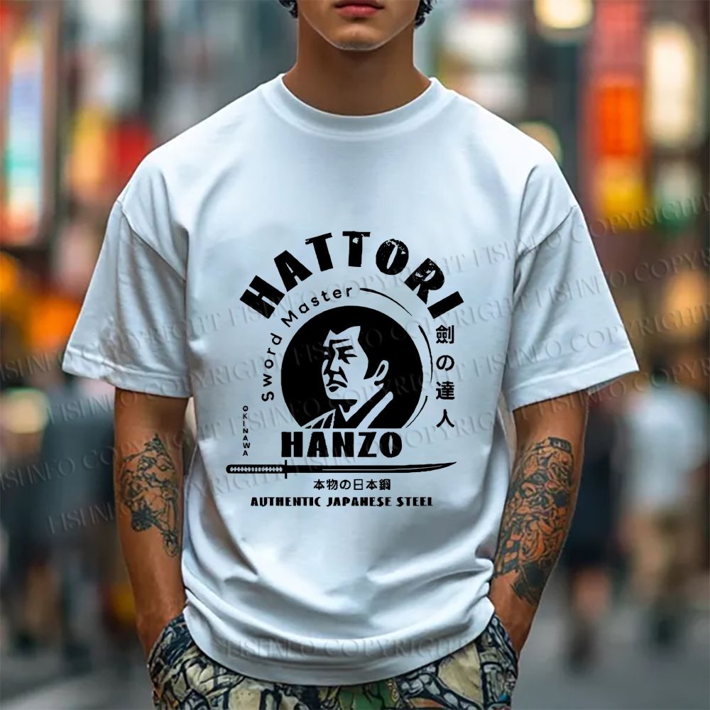 Unisex Okinawa Hattori Hanzo Vintage Classic Cotton T-shirt
