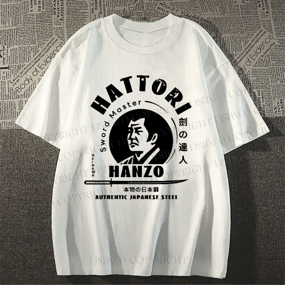 Unisex Okinawa Hattori Hanzo Vintage Classic Cotton T-shirt