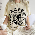 Osaka Thirsty Octopus Washed T-Shirt