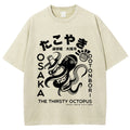 Osaka Thirsty Octopus Washed T-Shirt