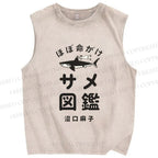 Unisex Asako Numaguchi Printed Washed Tank Top