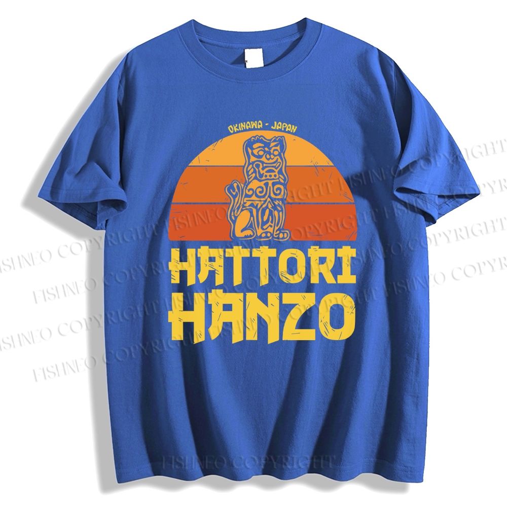Unisex Vintage Japanese Hattori Hanzo Classic Cotton T-shirt