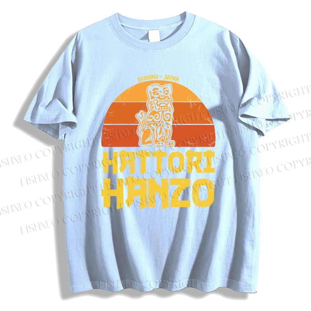 Unisex Vintage Japanese Hattori Hanzo Classic Cotton T-shirt