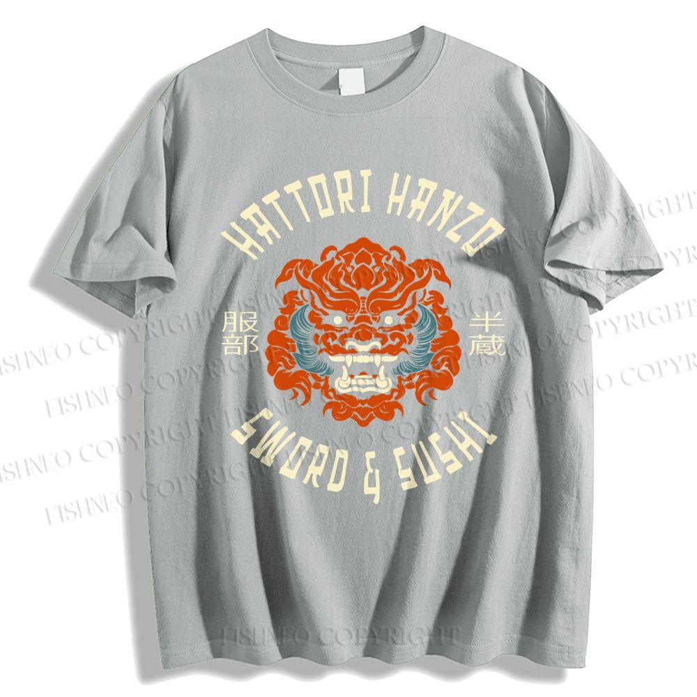 Unisex Vintage Japanese Hattori Hanzo Classic Cotton T-shirt