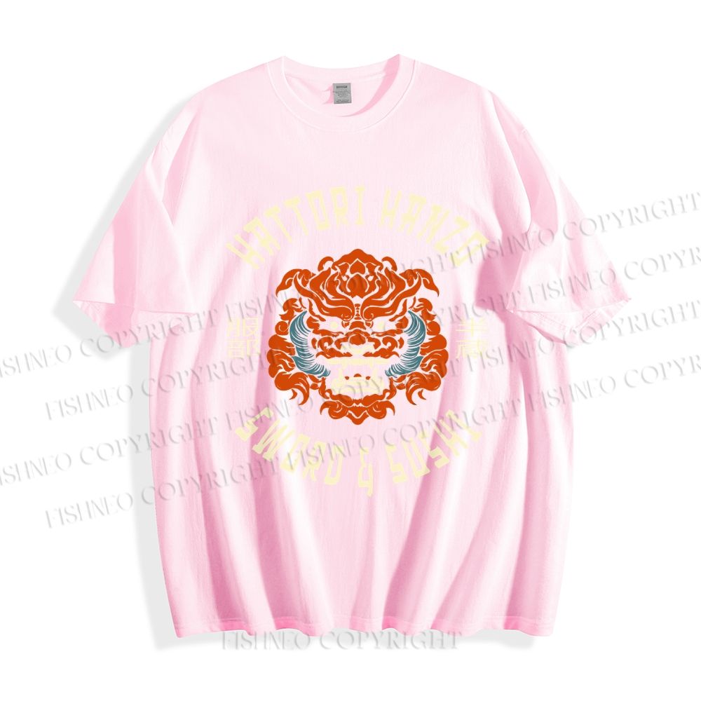 Unisex Vintage Japanese Hattori Hanzo Classic Cotton T-shirt