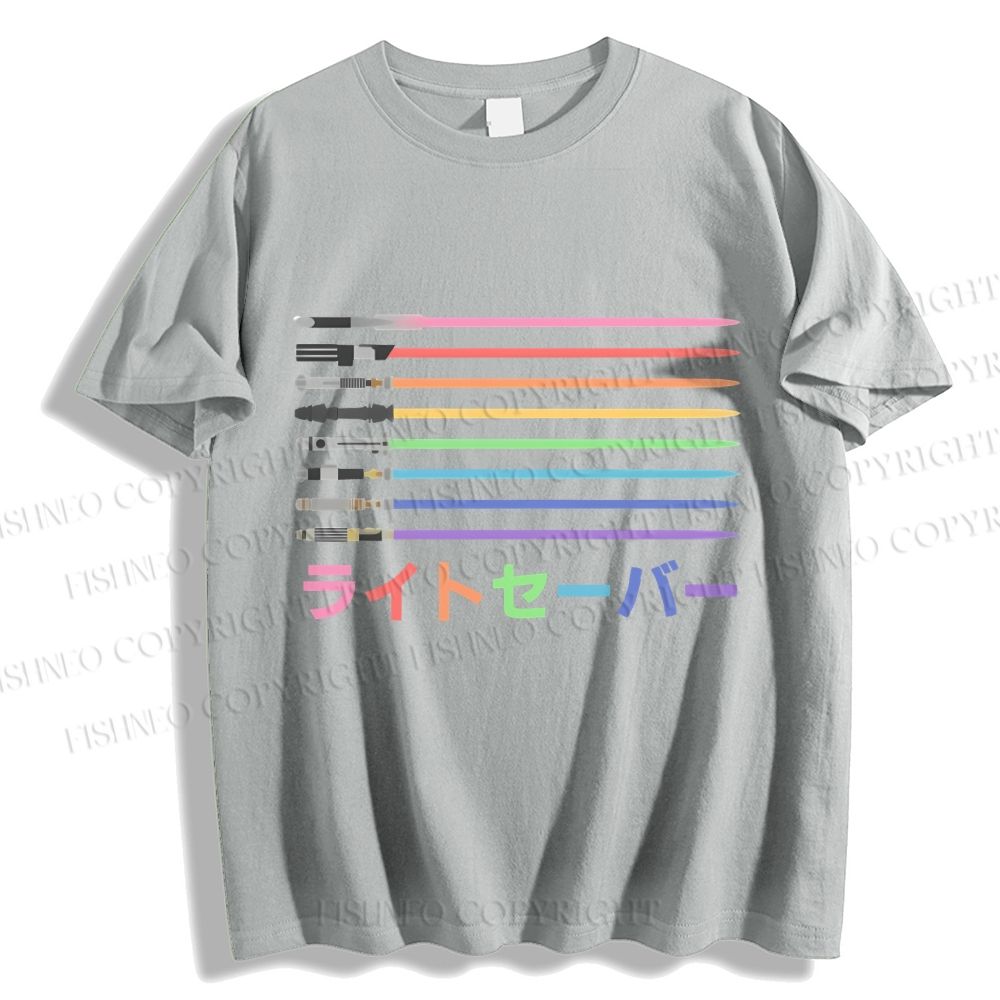 Unisex Lightsaber Vintage Classic Cotton T-shirt