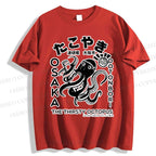 Unisex Osaka Thirsty Octopus Classic Cotton T-shirt
