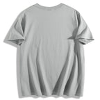 Da Ba Zhou Salmon Japanese Style Cotton Casual T-shirt