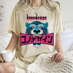 Unisex Konodesign Printed Washed Tee