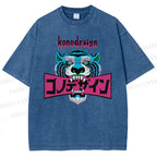 Unisex Konodesign Printed Washed Tee