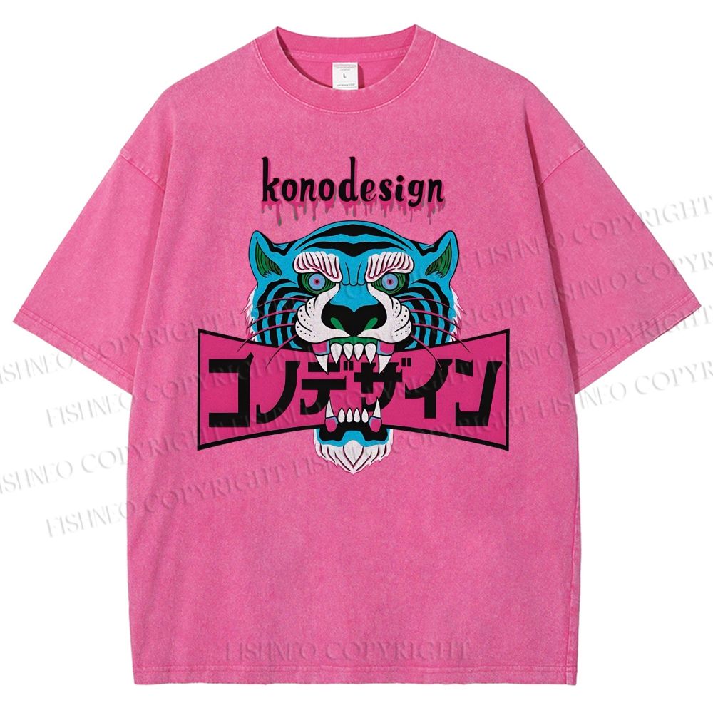 Unisex Konodesign Printed Washed Tee