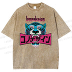 Unisex Konodesign Printed Washed Tee