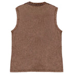Unisex MAJETENE Printed Washed Tank Top