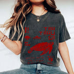Unisex Sea Turtle Tar Taru Ga Printed Washed Tee
