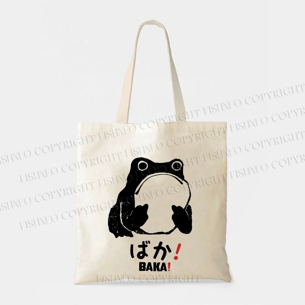 Stupid Frog Vintage Tote Bag