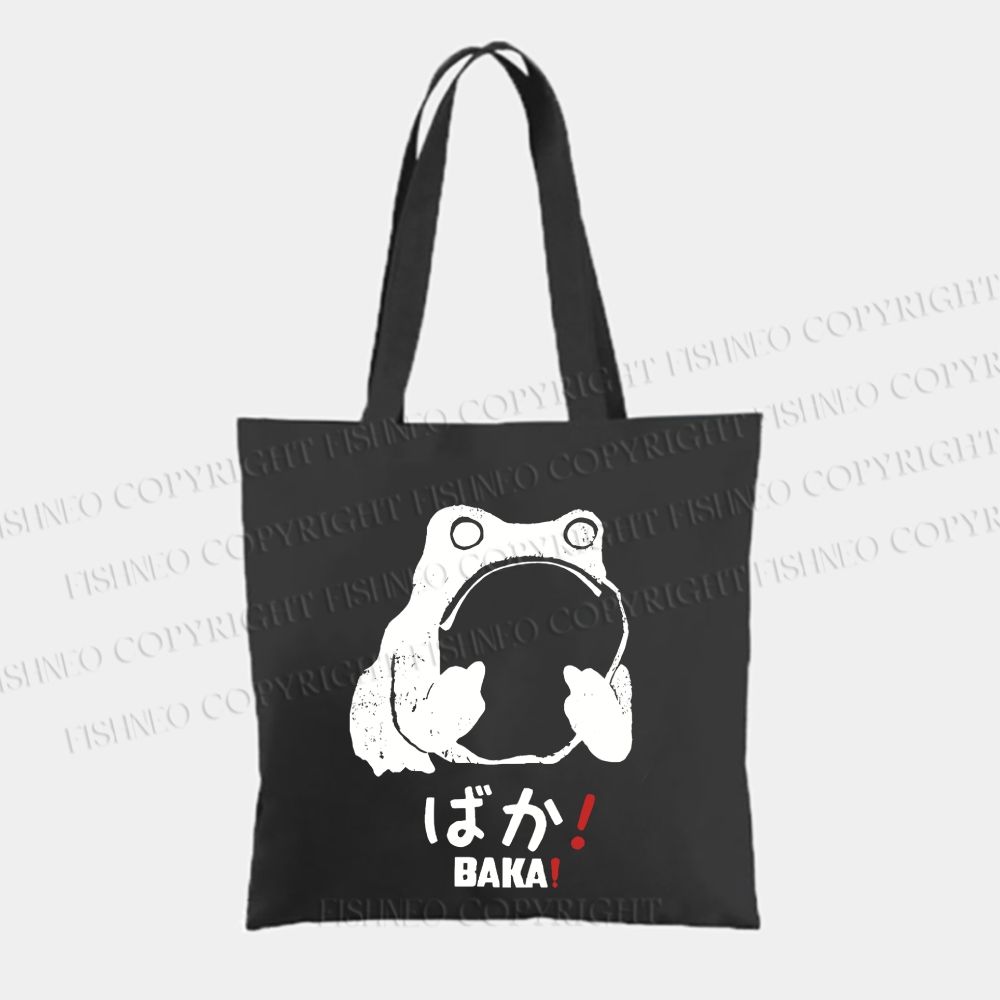 Stupid Frog Vintage Tote Bag