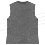 Unisex Fun In Printed Washed Tank Top