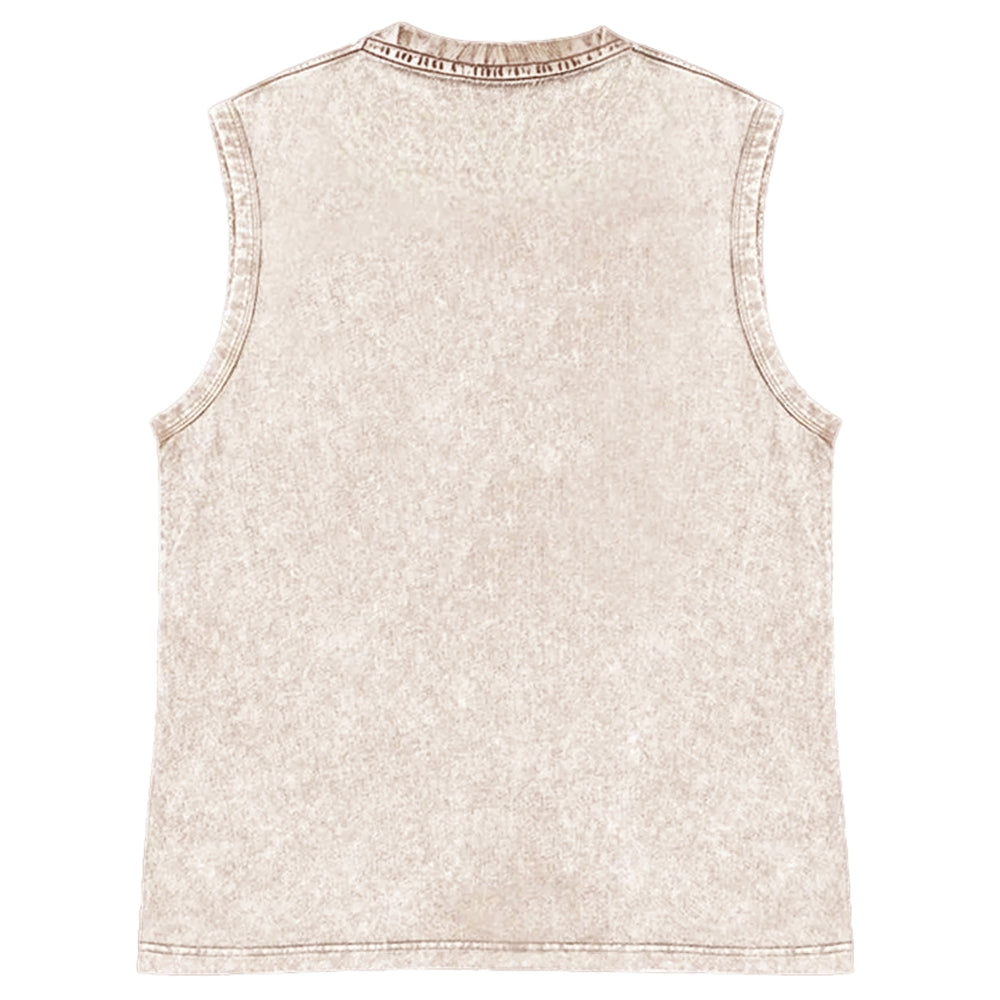 Tokyo Japan 1986 Vintage Distressed Washed Tank Top