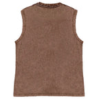 Back to the Future Kanji Vintage Distressed Washed Tank Top
