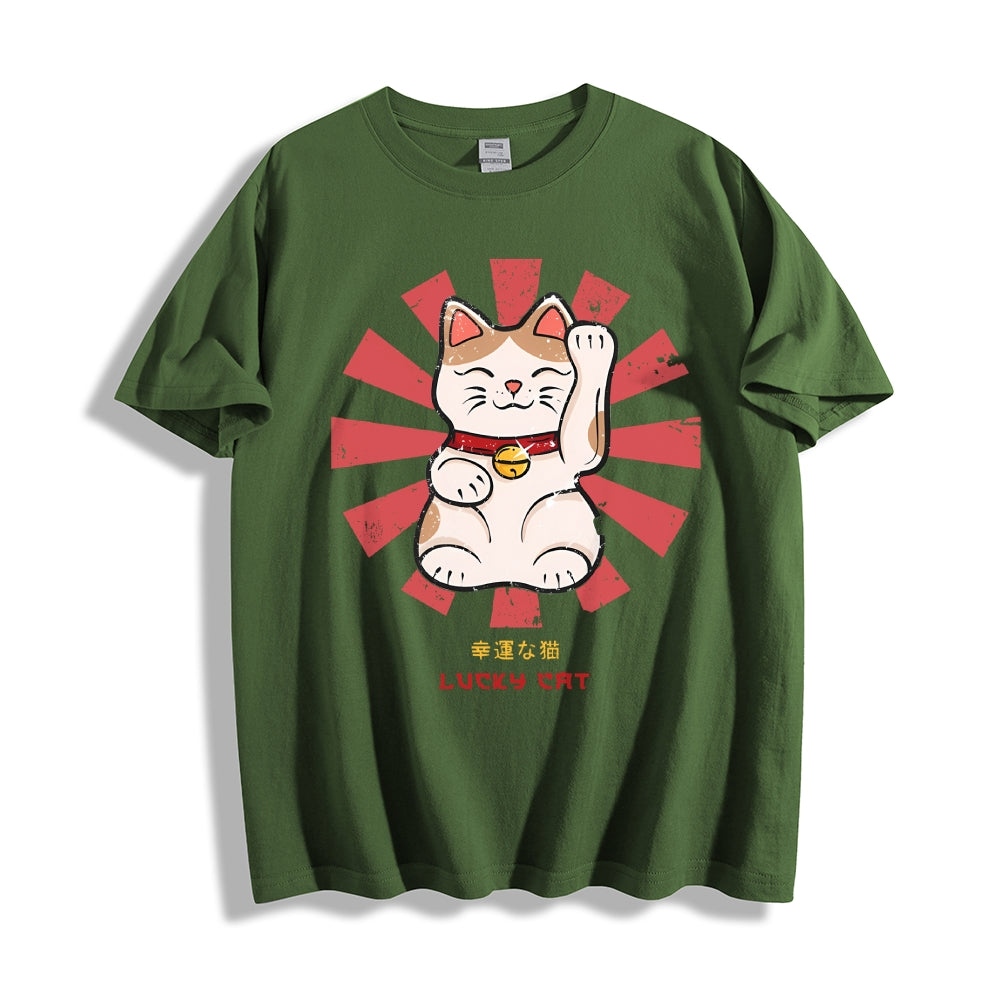Lucky Cat Japanese Style Classic Tee