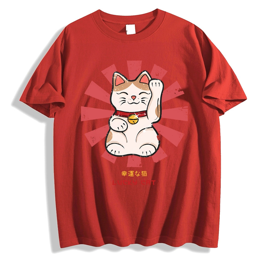 Lucky Cat Japanese Style Classic Tee
