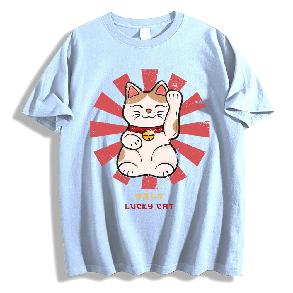 Lucky Cat Japanese Style Classic Tee