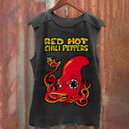 Vintage Octopus Red Hot Chili Pepper Washed Tank Top