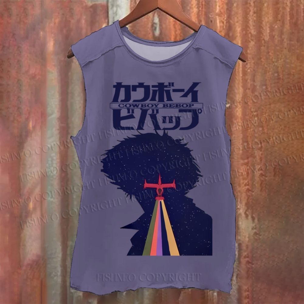 Vintage Japanese Cowboy Bebop Washed Tank Top