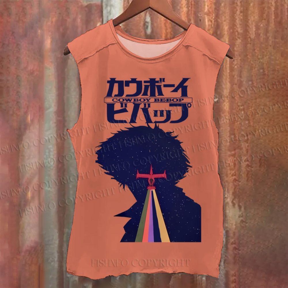 Vintage Japanese Cowboy Bebop Washed Tank Top