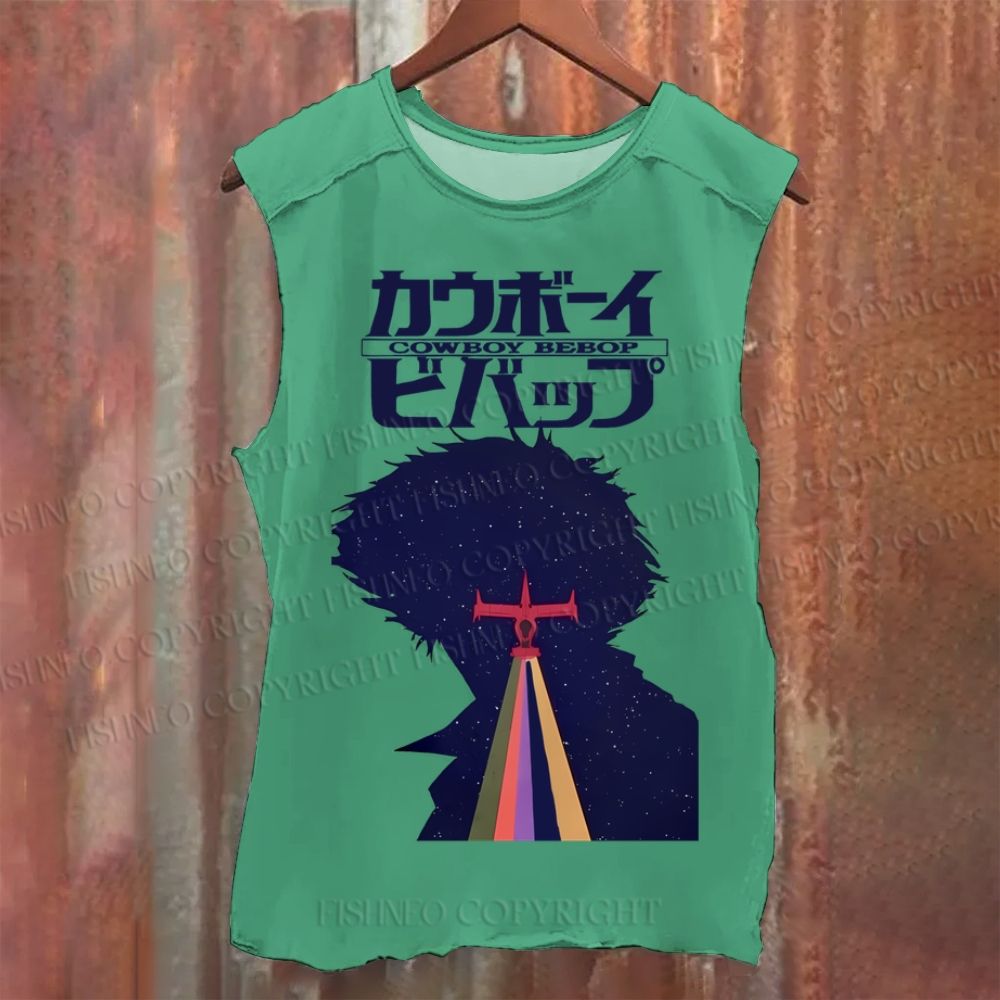 Vintage Japanese Cowboy Bebop Washed Tank Top