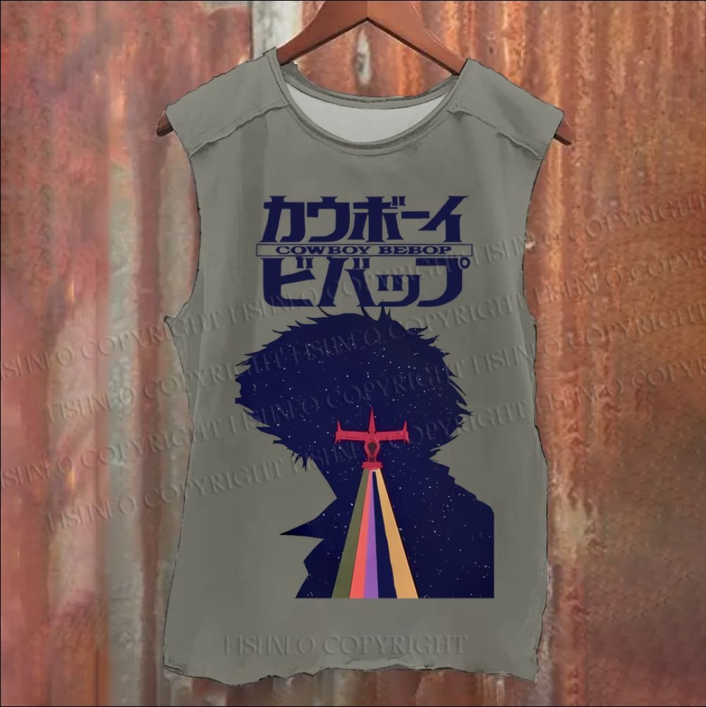Vintage Japanese Cowboy Bebop Washed Tank Top