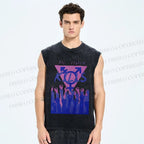 Unisex Pride The Cistem Kills Printed Washed Tank Top